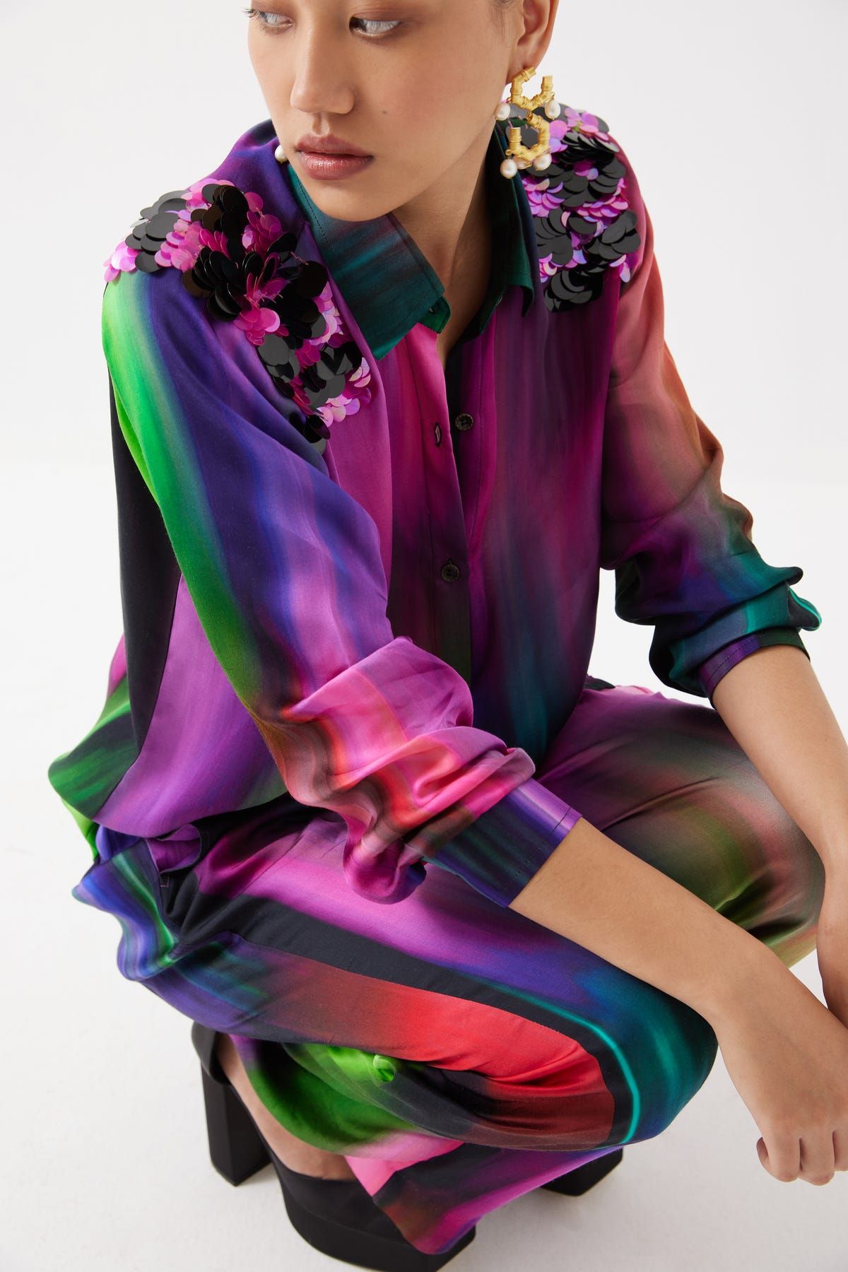 Milky Way Shirt & Trousers Co-ord - image 3
