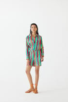 BIRCH SHIRT & EMBROIDERED SHORTS view 1