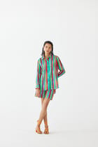 BIRCH SHIRT & EMBROIDERED SHORTS view 4