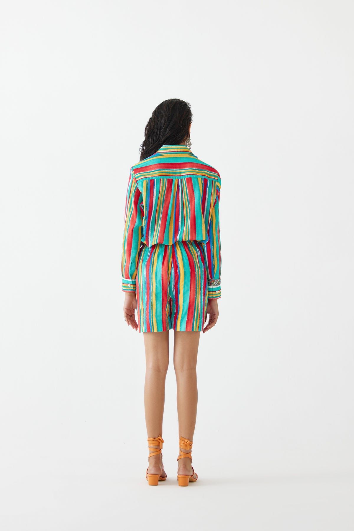 BIRCH SHIRT & EMBROIDERED SHORTS - image 5