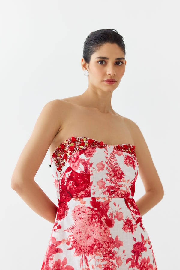 Studio Rigu — RUBY CHINTZ TIERED DRESS