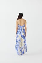 BLUE APHRODITE JUMPSUIT view 4
