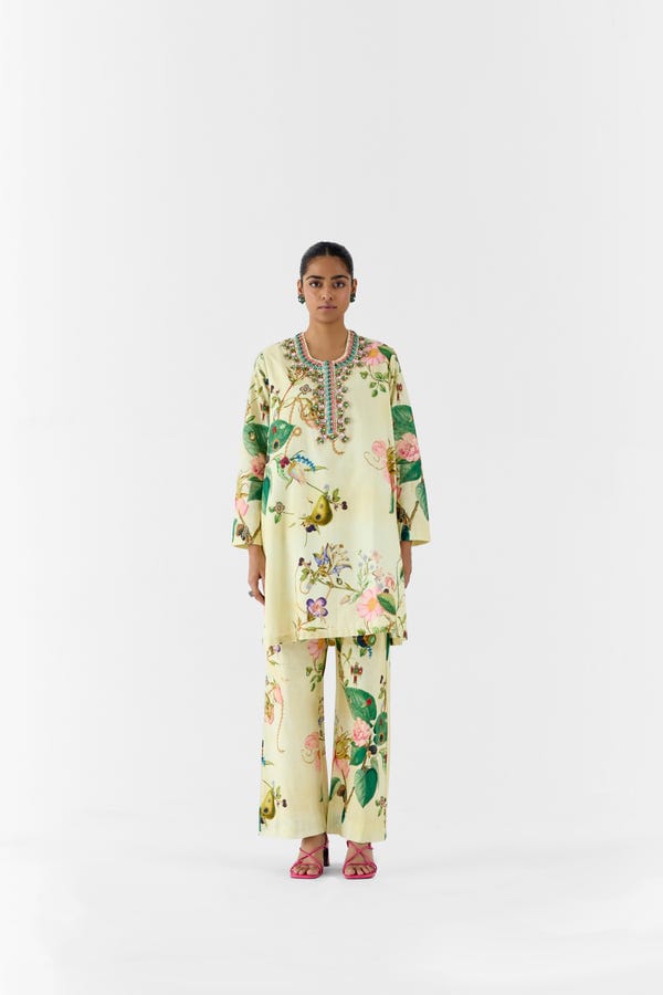 Studio Rigu — BLOSSOM STONEWORK KURTA & PANTS