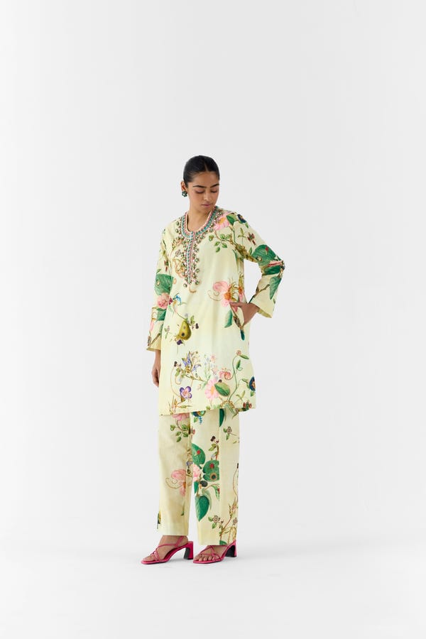Studio Rigu — BLOSSOM STONEWORK KURTA & PANTS