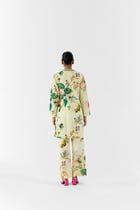 BLOSSOM STONEWORK KURTA & PANTS view 4