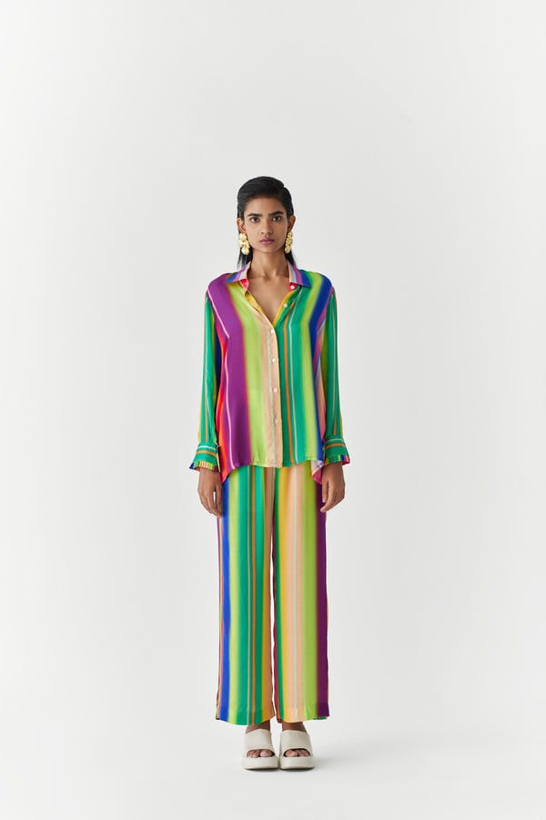 Studio Rigu — RAINBOW SHIRT AND TROUSERS CO-ORD