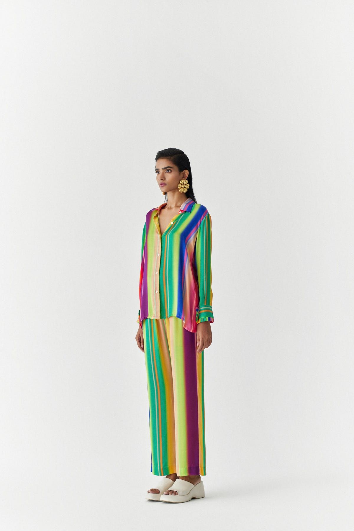 RAINBOW SHIRT AND TROUSERS CO-ORD - image 3