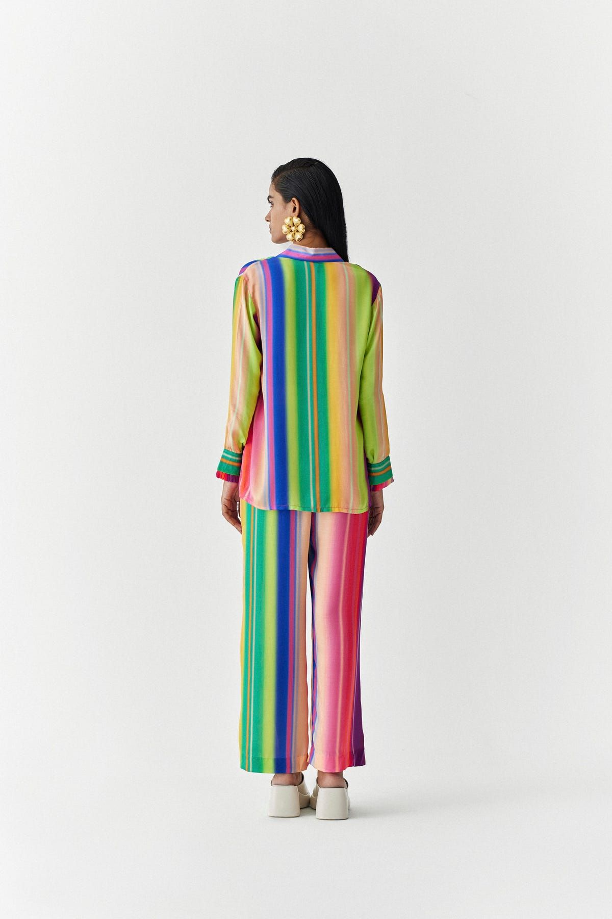RAINBOW SHIRT AND TROUSERS CO-ORD - image 4