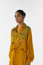 MUSTARD MAHARANI SHIRT & PANTS view 2