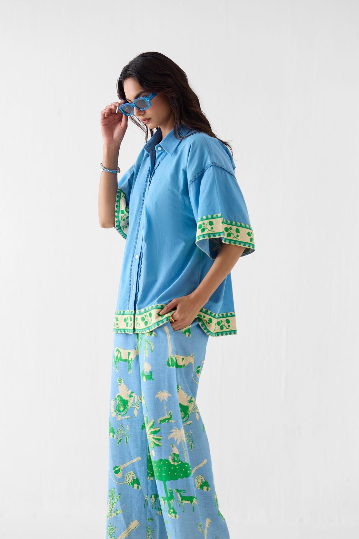 NILA BOXY SHIRT & TROUSERS - image 2