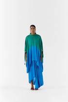 JAPSER OMBRE KIMONO AND KNOT SKIRT view 1