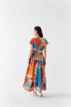 KOTA CINCHED WAIST DRESS view 3