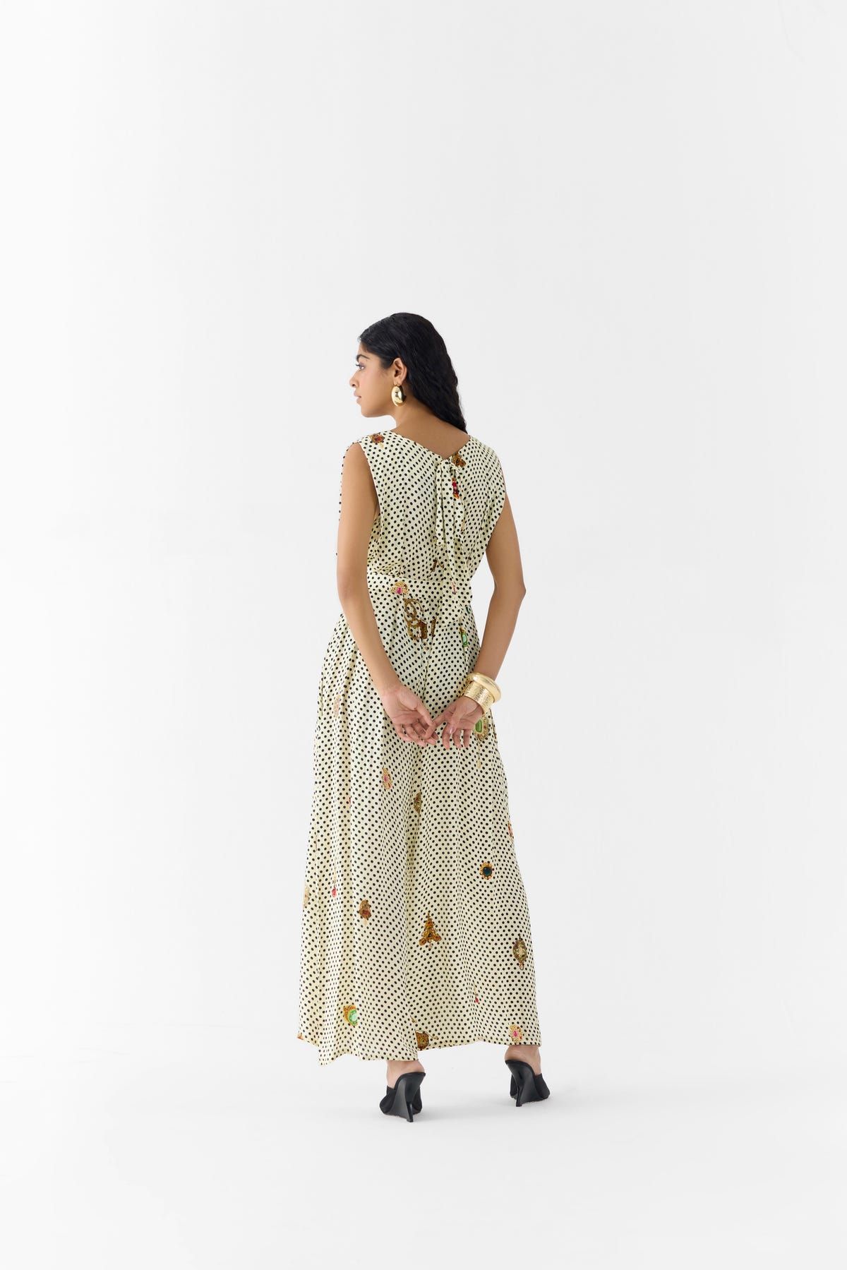PEARL POLKA DOT JUMPSUIT - image 3