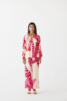 PINK APHRODITE SHIRTS & TROUSERS CO-ORD view 1