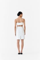 DIAMOND SEQUIN BUSTIER & SKIRT CO-ORD view 4