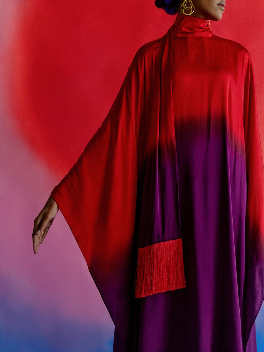 Leheriya Round Collar Dress - image 2