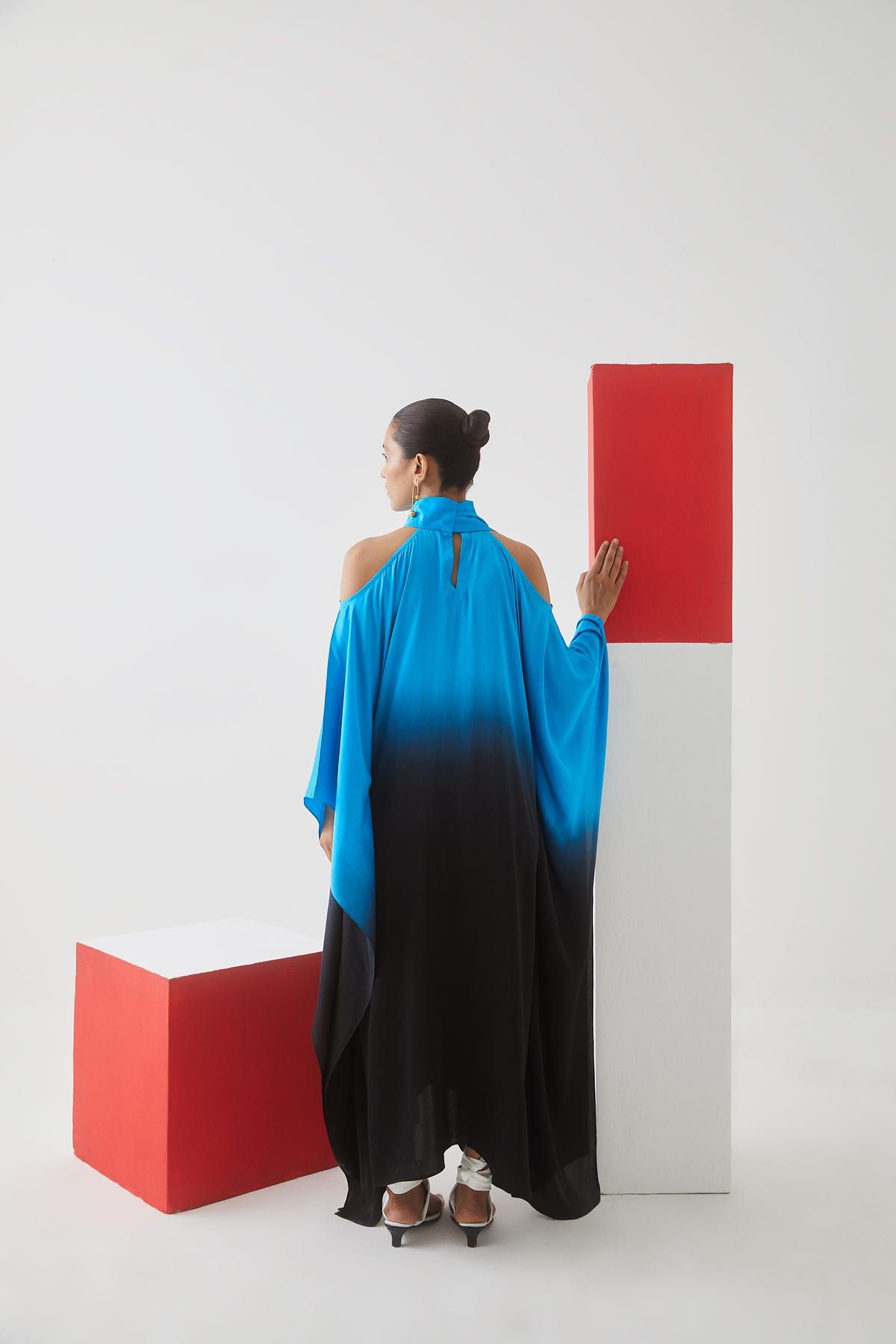 Leheriya Half & Half Dress - image 3