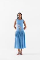PALM ISLAND LONG DRESS view 1