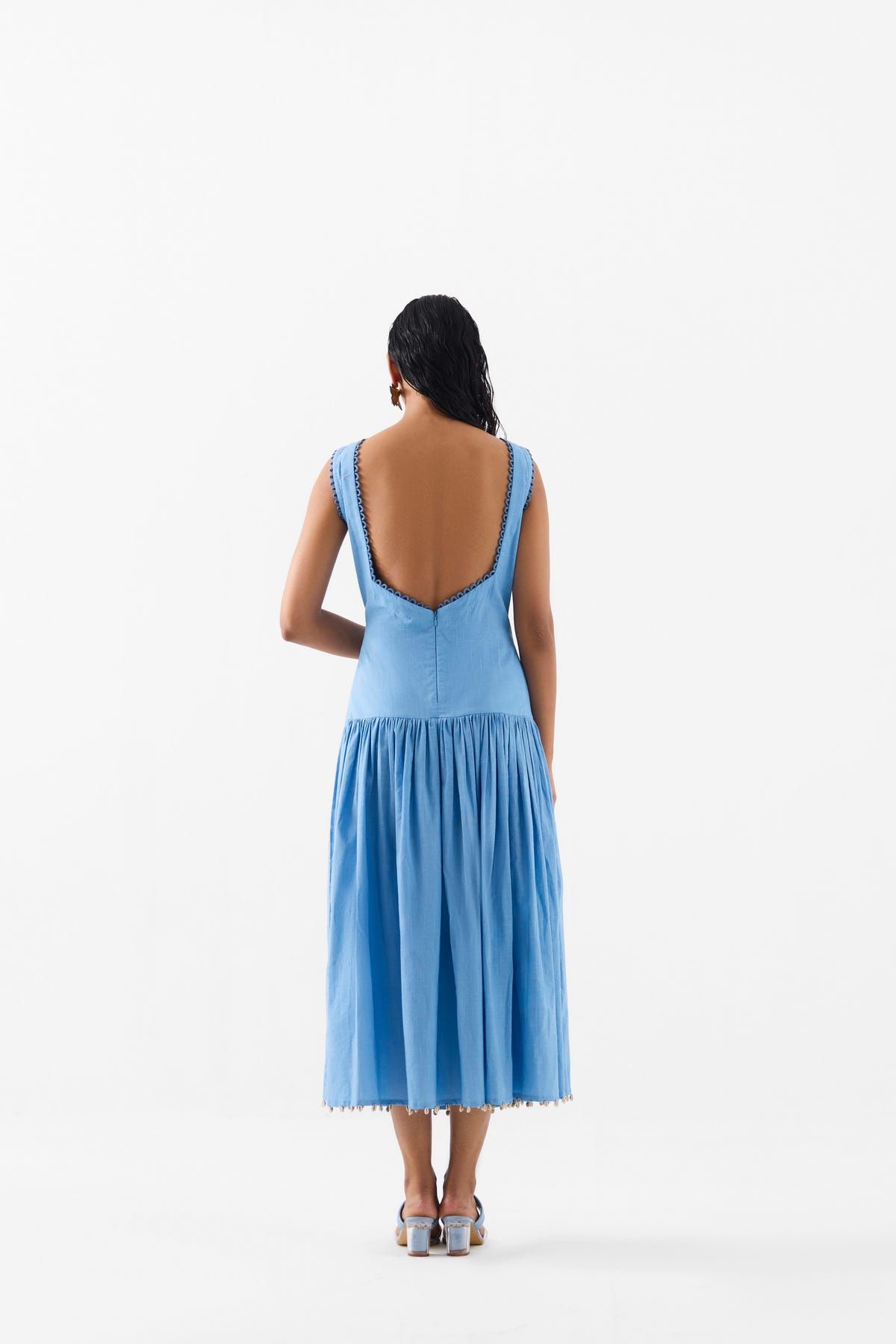 PALM ISLAND LONG DRESS - image 3