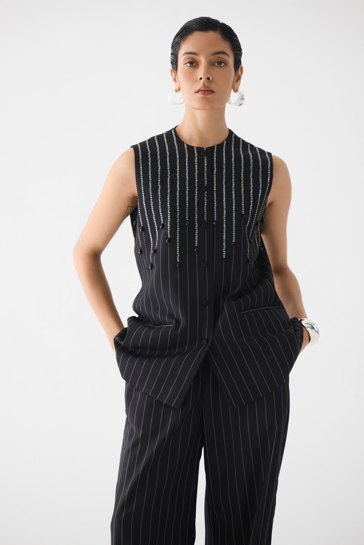 RAINDROP BLAZER & PANTS - image 3