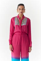 ROSEWOOD DIP DYE SHIRT & TROUSERS view 3