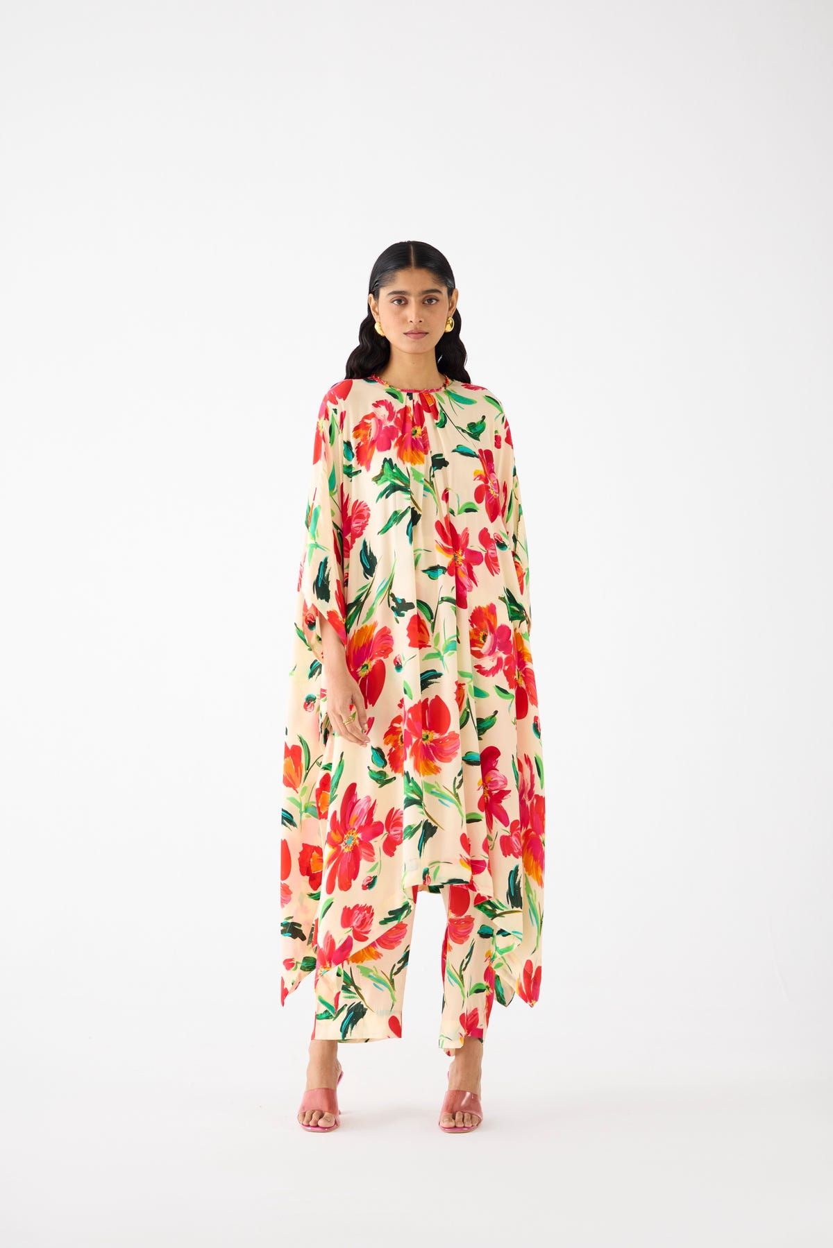 MAJORELLE KIMONO & PANTS - image 1