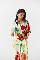 MONET KNOT SHIRT & DRAPED SKIRT CO-ORD view 3