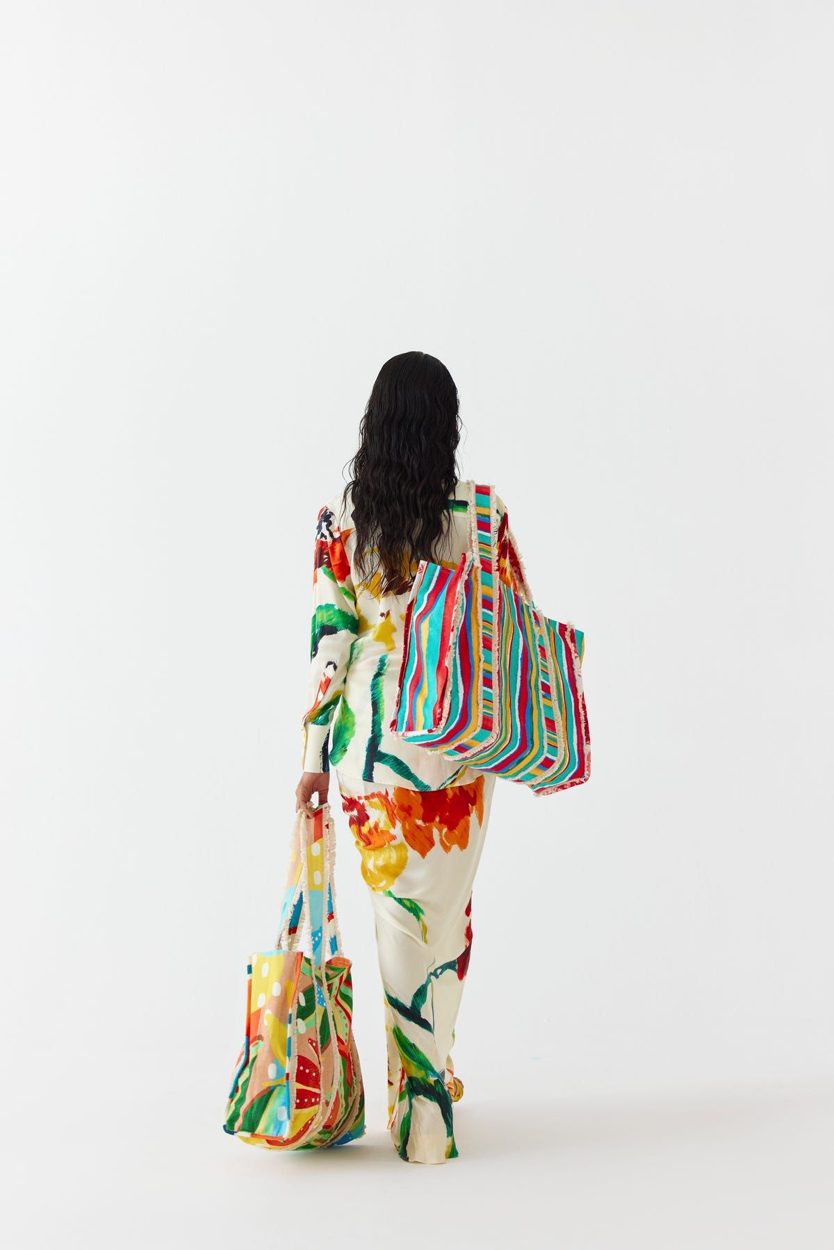 MONET KNOT SHIRT & DRAPED SKIRT CO-ORD - image 5
