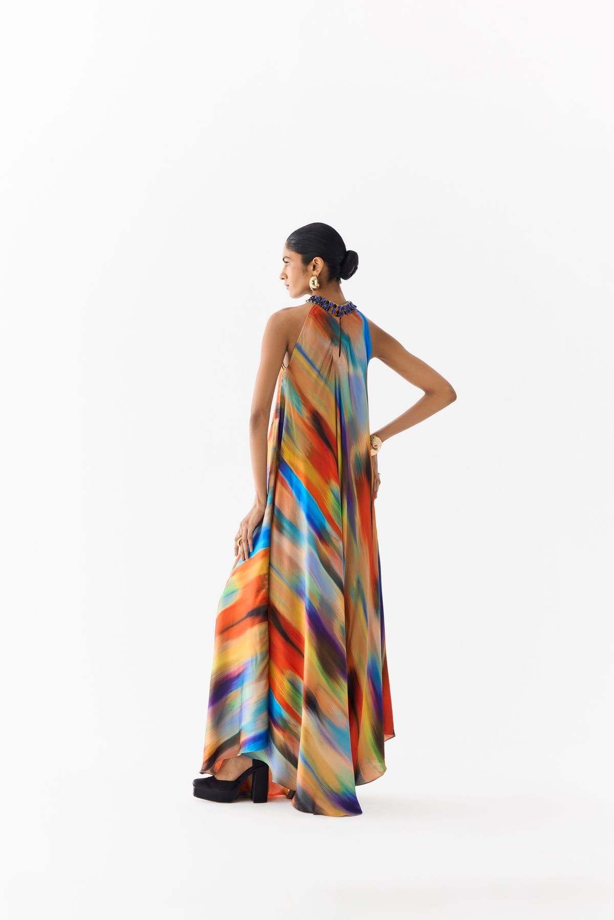NIGHT QUEEN HALTER DRESS - image 4