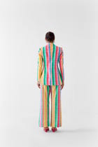 LEHER BLAZER AND TROUSERS CO-ORD view 3