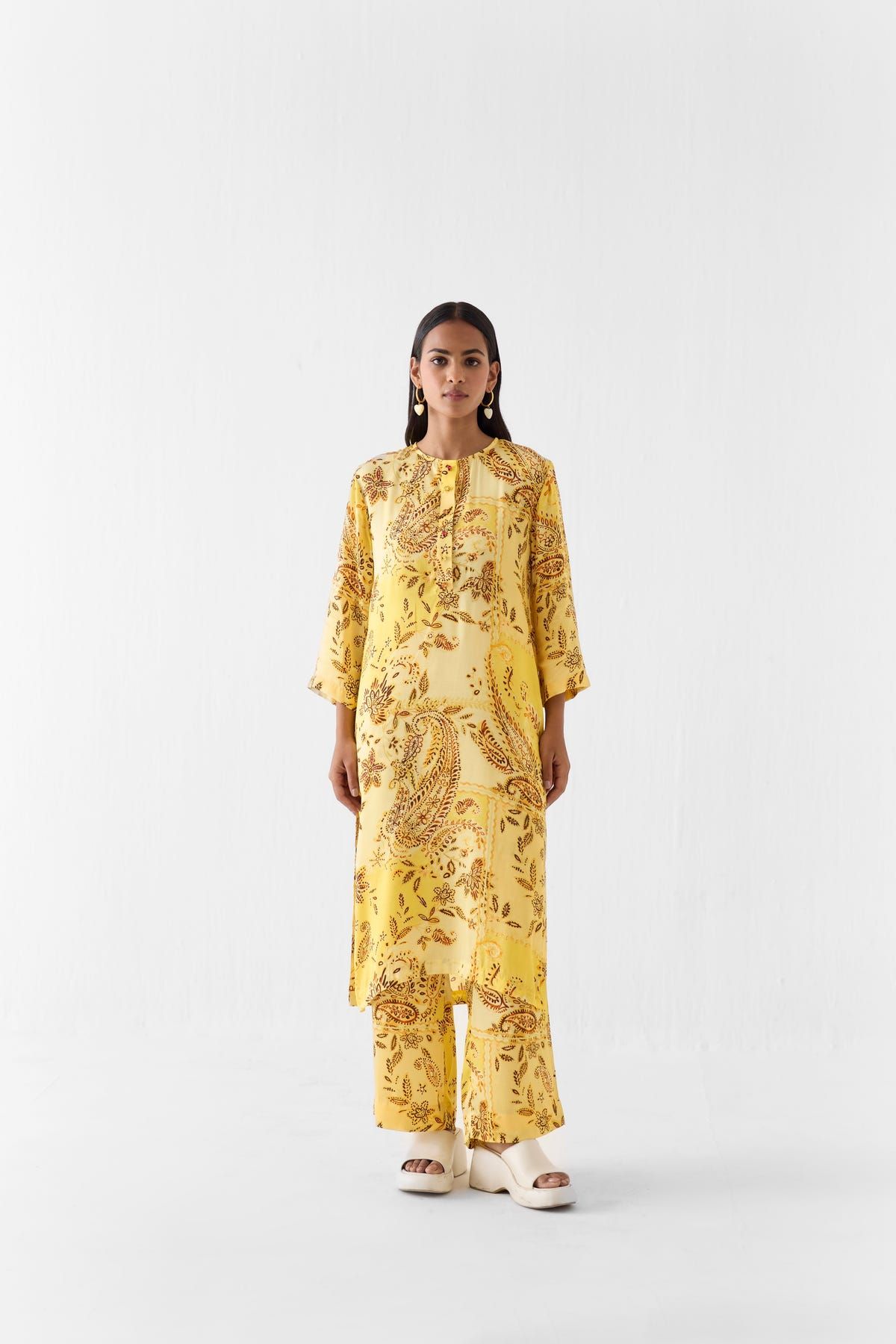 AMBI STRAIGHT KURTA & PANTS - image 1