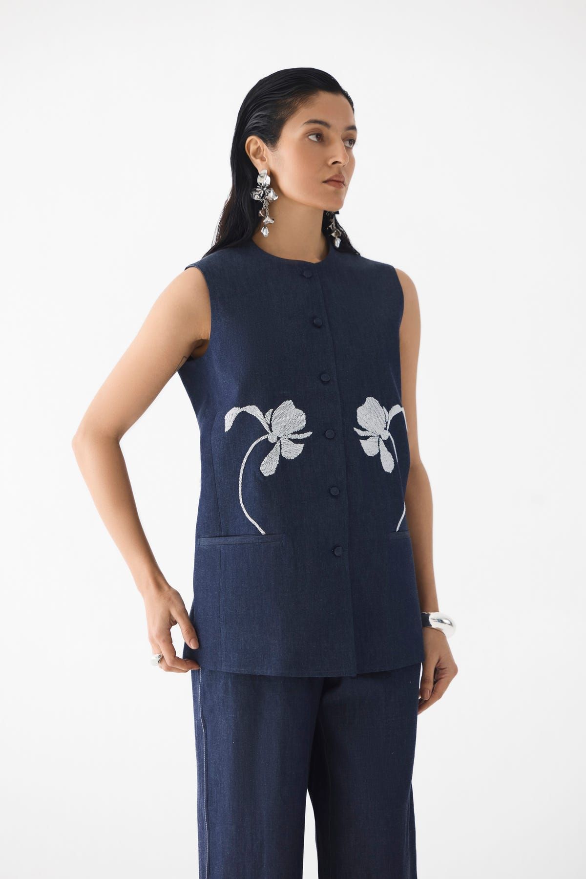 TIGER LILY DENIM BLAZER & TROUSERS - image 2