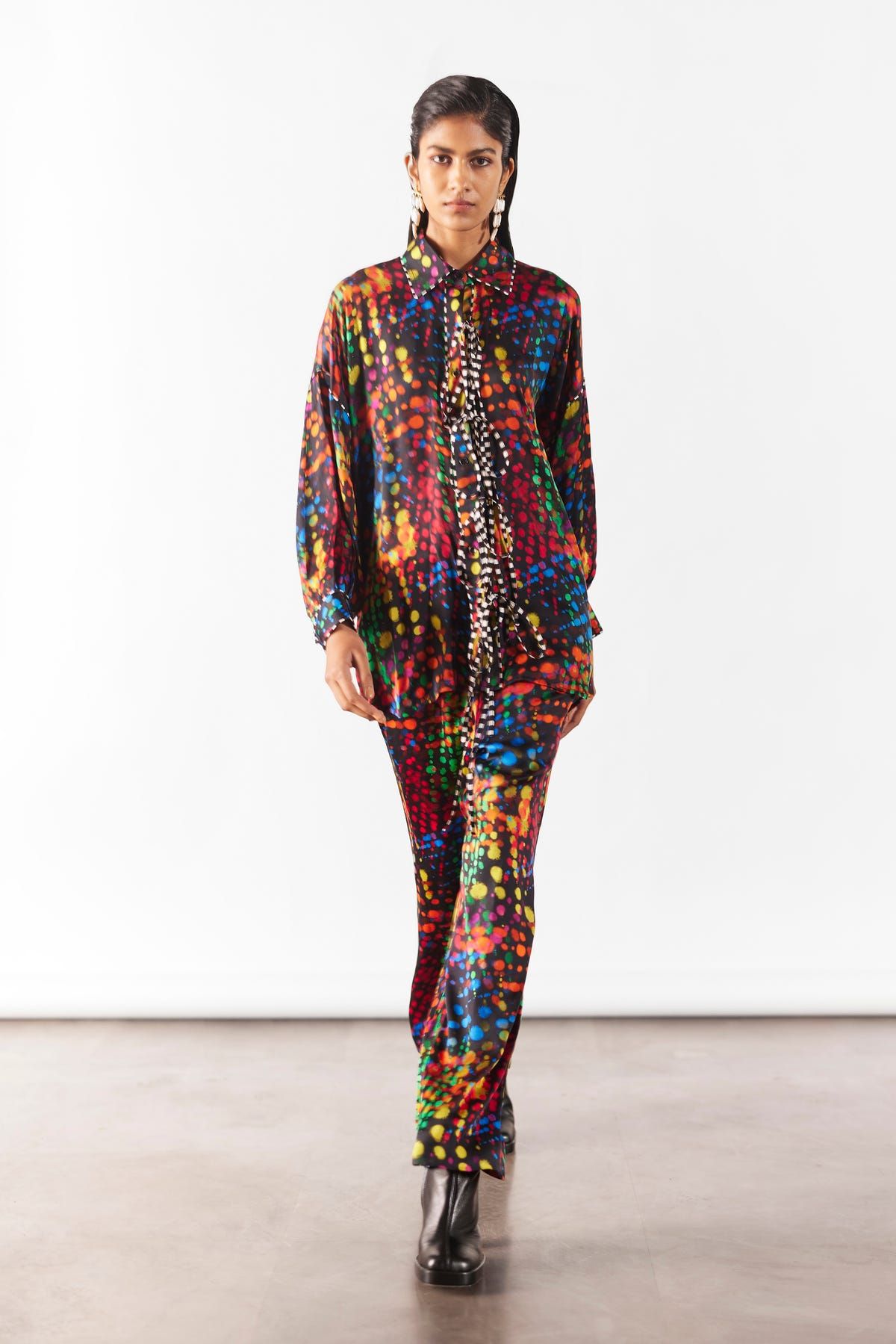WILDFLOWER KNOT SHIRT AND PANTS CO-ORD - image 2