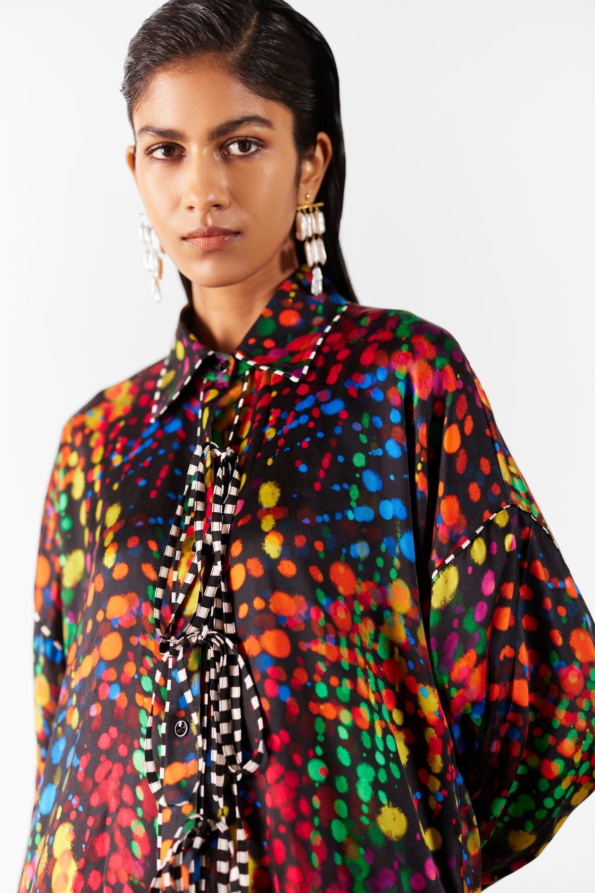WILDFLOWER KNOT SHIRT AND PANTS CO-ORD - image 3