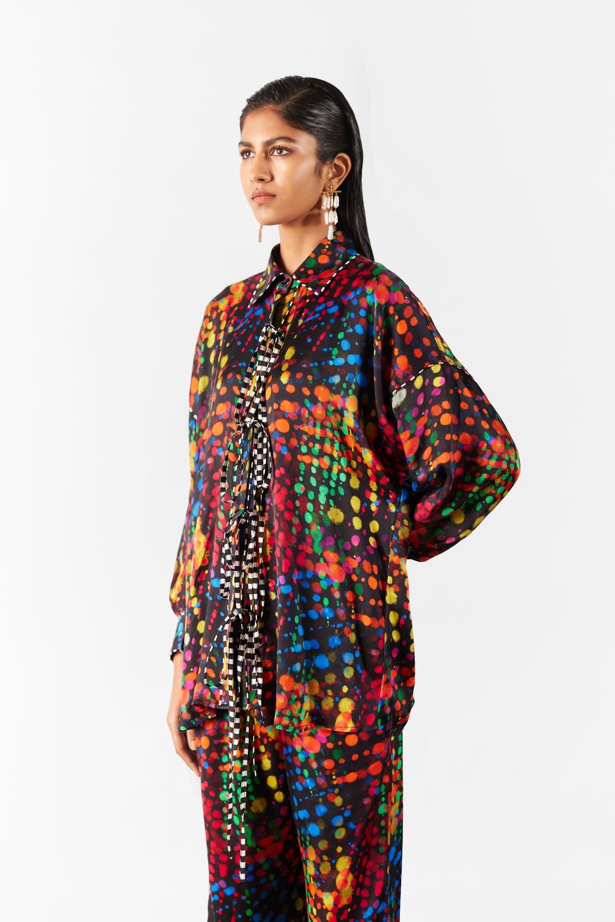 WILDFLOWER KNOT SHIRT AND PANTS CO-ORD - image 4