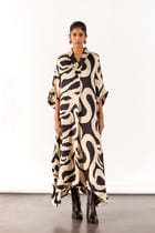 CHESTNUT KAFTAN view 1
