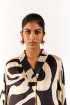 CHESTNUT KAFTAN view 4