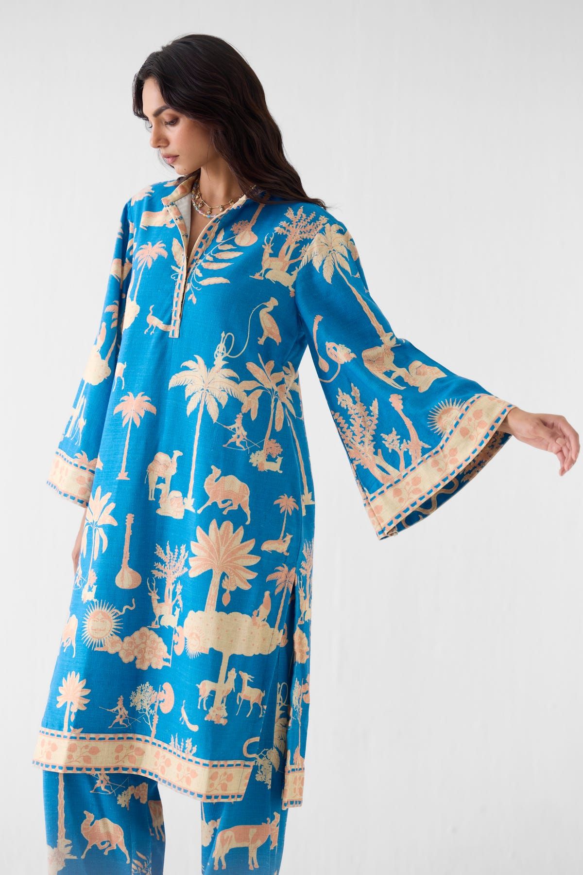 JAIPUR KURTA & PANTS CO-ORD - image 3