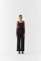 ONYX LINEN BLAZER & TROUSERS view 1