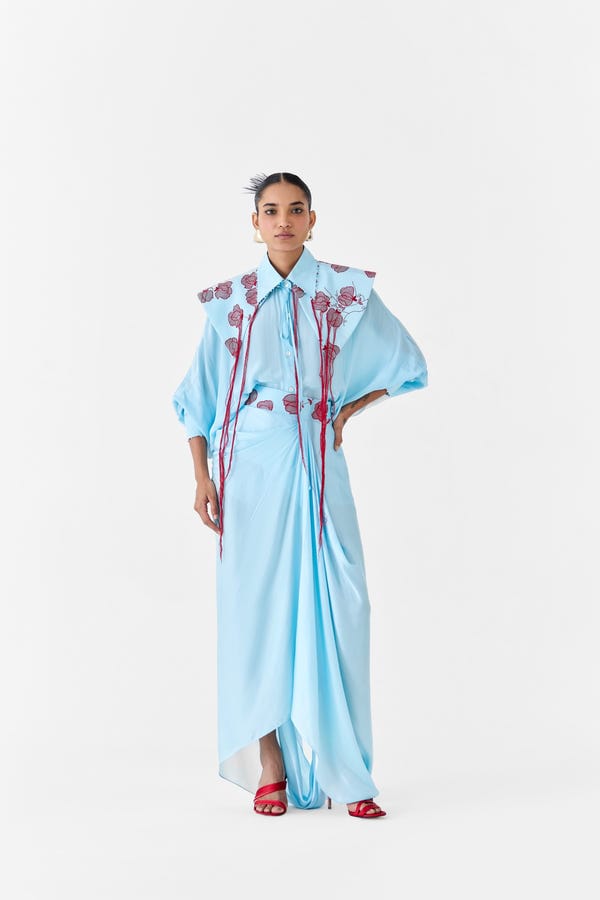 Studio Rigu — BABY TULIP BATWING SHIRT & SKIRT CO-ORD
