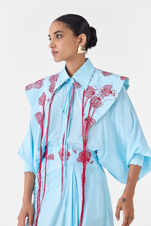 Studio Rigu — BABY TULIP BATWING SHIRT & SKIRT CO-ORD