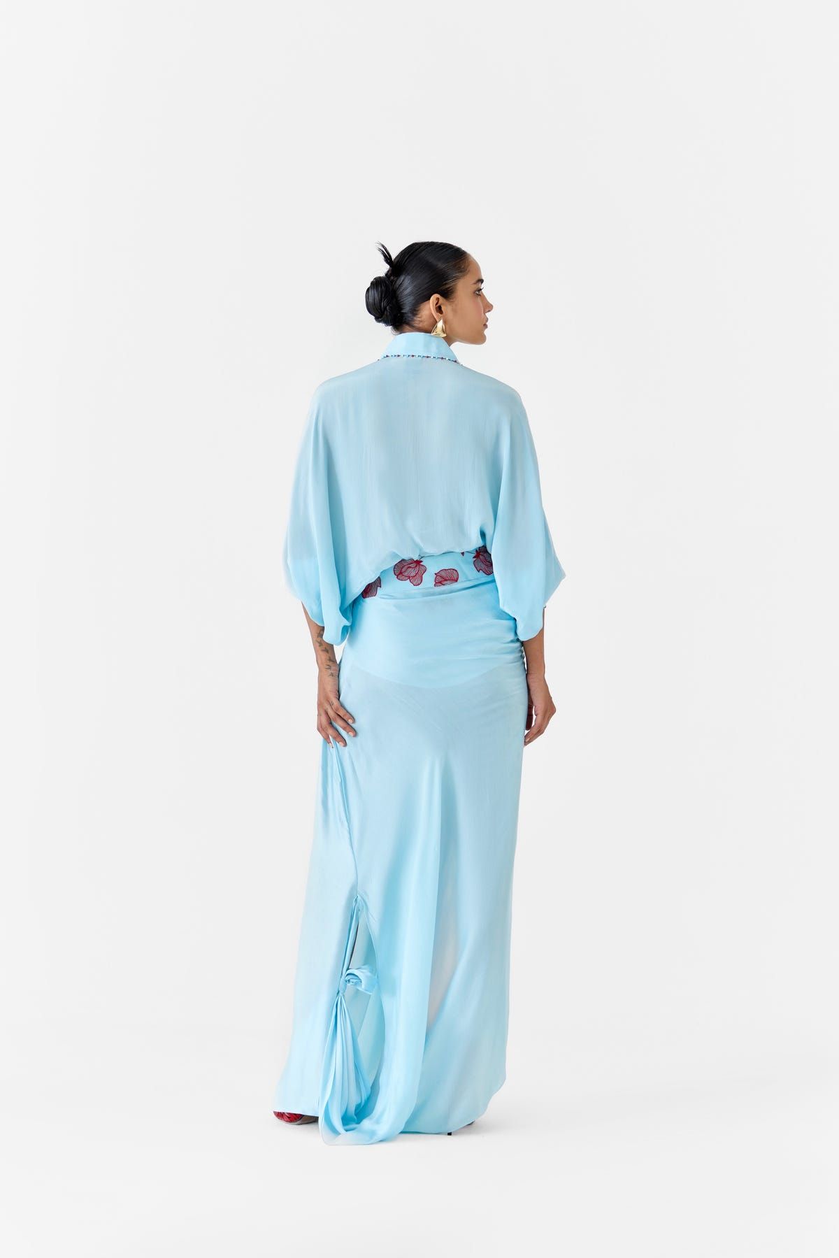 BABY TULIP BATWING SHIRT & SKIRT CO-ORD - image 4