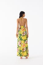 PAISLEY CENTER KNOT DRESS view 4