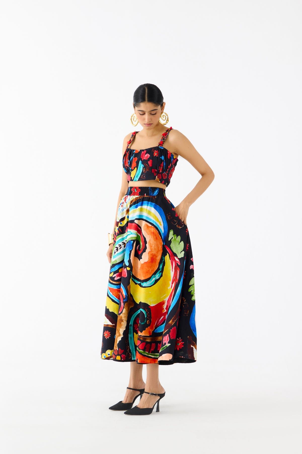 MEADOW BUSTIER AND SKIRT - image 2