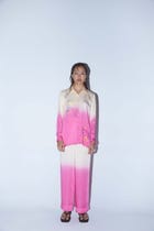 Berry Leheriya Shirt & Trousers Co-ord view 1