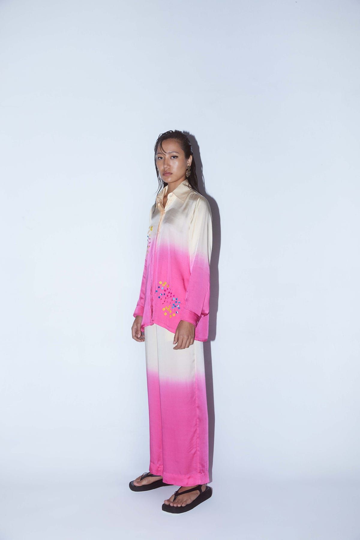 Berry Leheriya Shirt & Trousers Co-ord - image 3