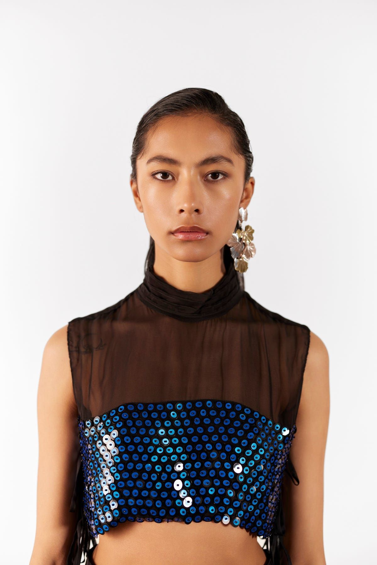 FIREFLY TOP WITH BLUE/BLACK OMBRE PANTS - image 3