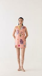 POTTERY SHORT DRESS view 1