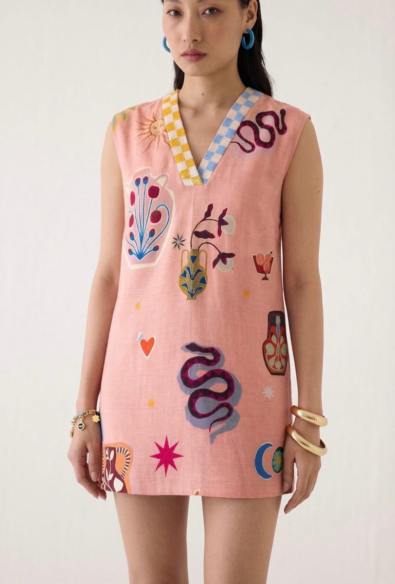 POTTERY SHORT DRESS - image 2