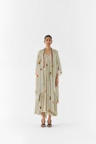 PEARL POLKA DOT STRAPPY DRESS & CAPE view 1